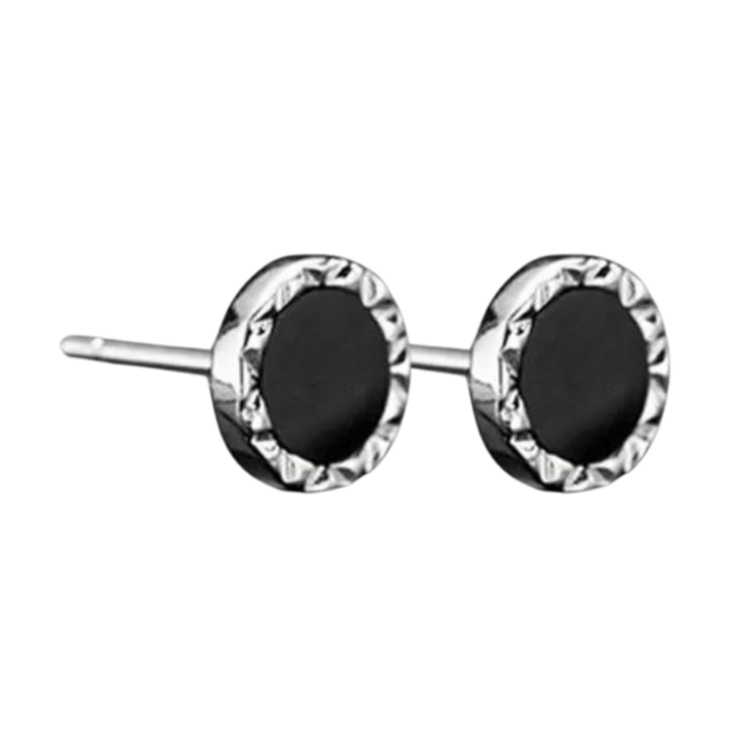 SALTY Alpha Beaten Studs for Men & Boys | Earrings | Ear Tops | Ear Piece | Birthday Gift | Aesthetic Jewellery | Accessories for Everyday Wear | Black (B0C8PWLHCX) Amazon Price History, Amazon Price Tracker