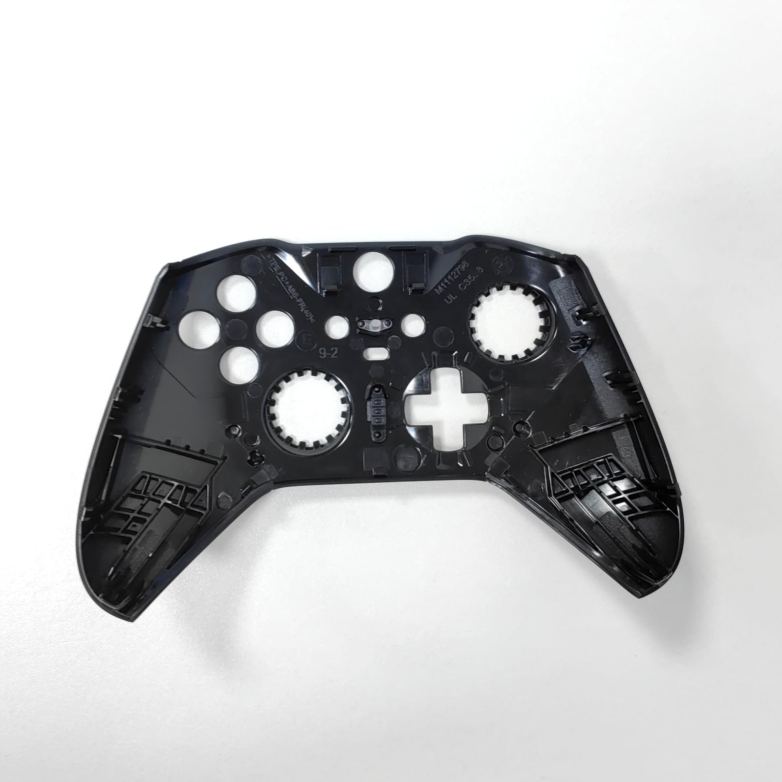 Guscio Anteriore Alloggiamento di Ricambio Frontalino Piastre di Copertura Accessori per Xbox Elite Series 2 Controller (Nero)