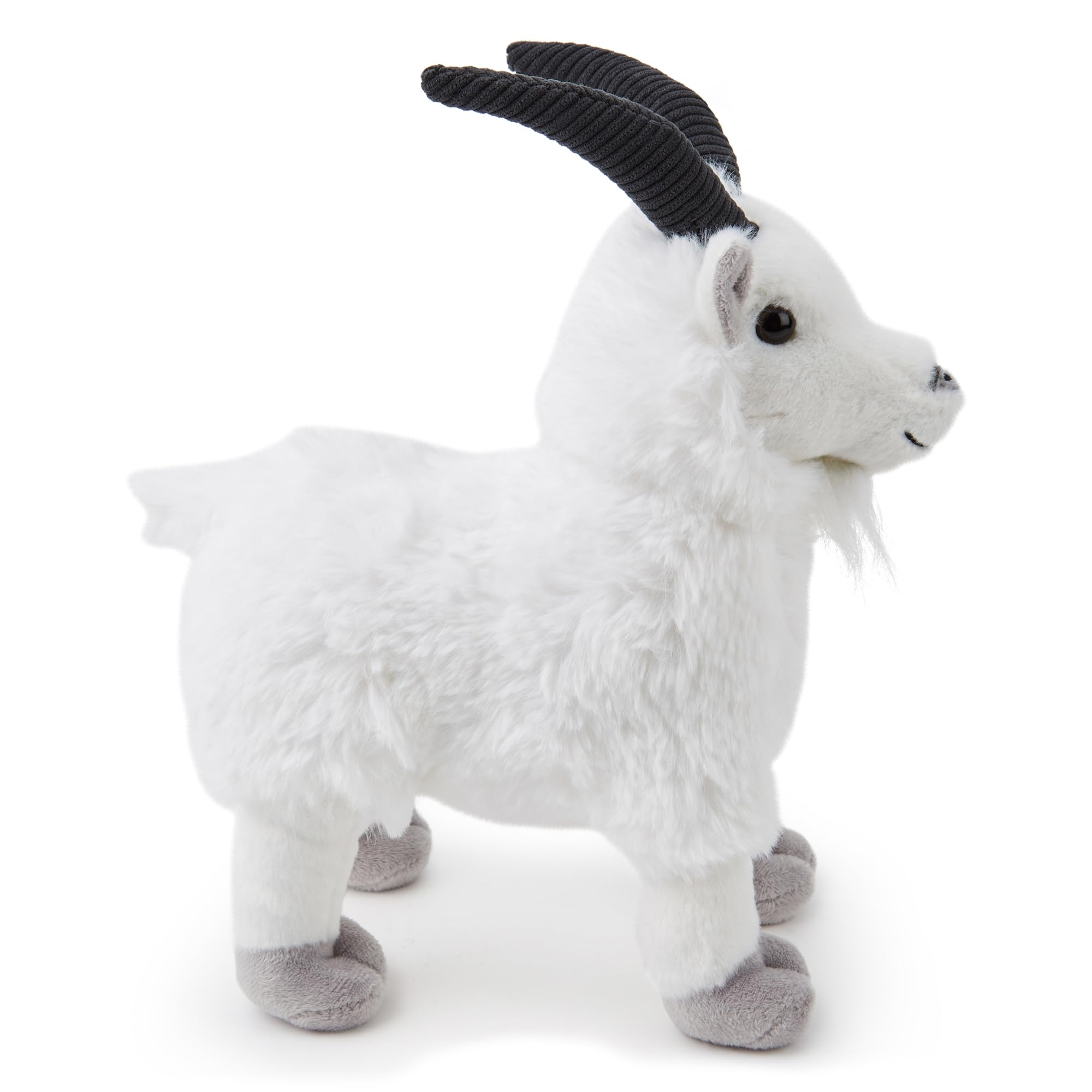 Zappi Co Goat Plush Toy (30cm) - Fun, Cuddly Farmyard Friend, Eco-Friendly, Perfect for Imaginative Play, 100% Recycled - 3