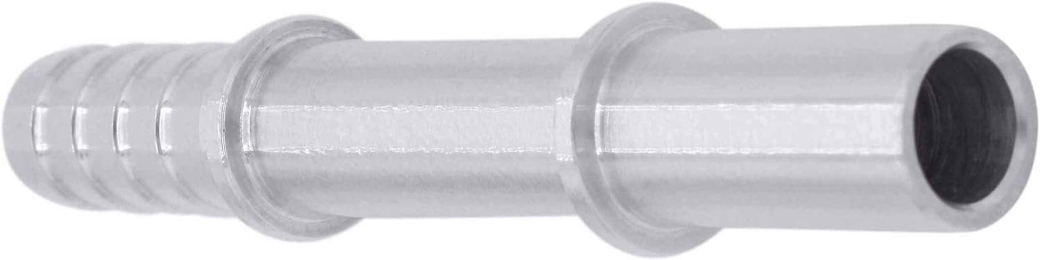 ICT Billet Quick Connect Male 3/8 Fuel Rail Hose to 3/8 Barb Adapter Fitting LS1 LM7 LR4 LQ4 LS6 L59 LQ9 LM4 L33 GM Oring Seal Billet Aluminum Natural Finish AN817-02-06BA : Automotive