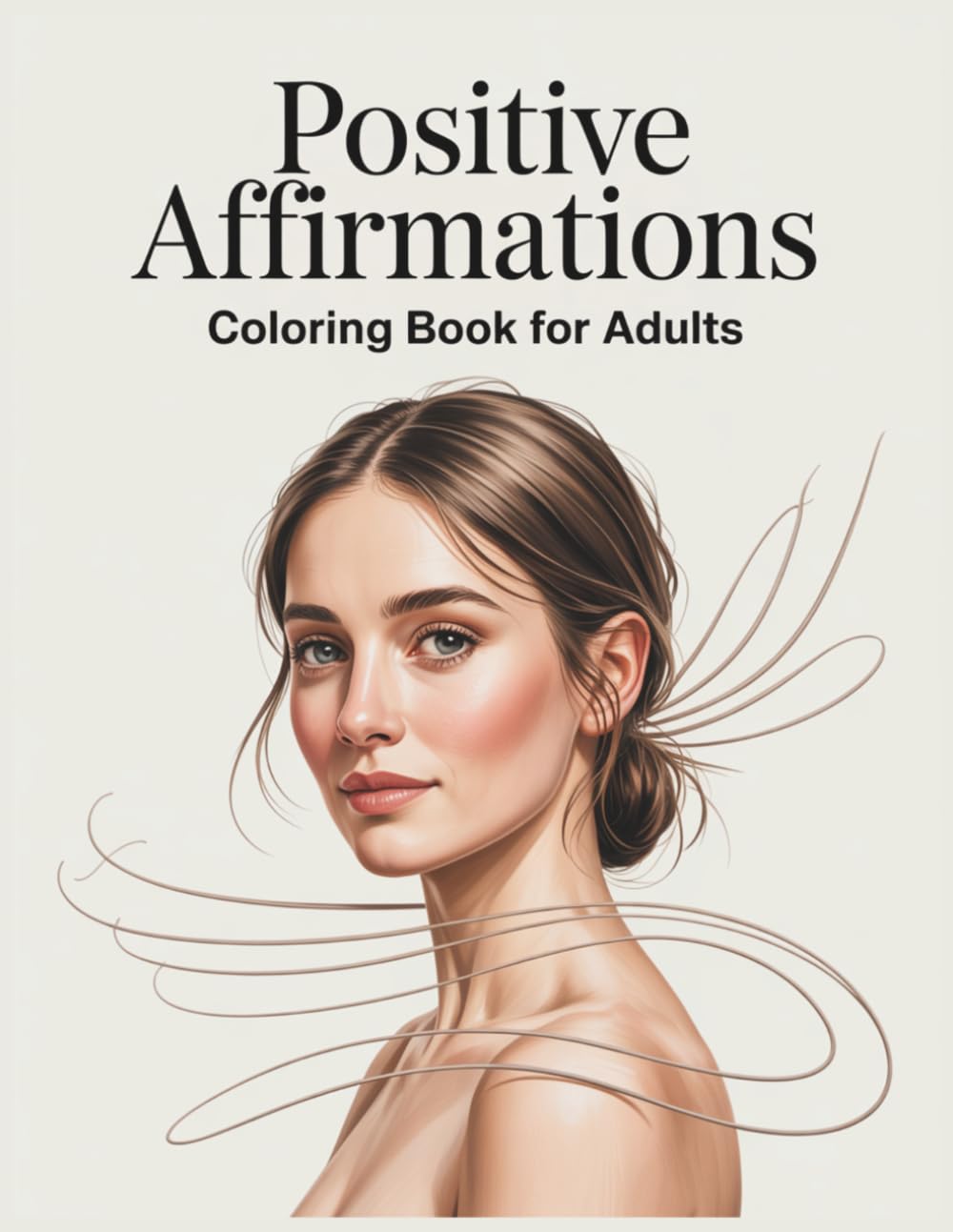 Positive Affirmations Coloring Book for Adults: A Therapeutic Coloring Book with Calming Affirmations to Build Self-Love, Reduce Stress, and Create a Positive, Peaceful Mind