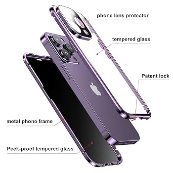 Amazon.com: KMXDD Anti-Peeping Case Compatible with iPhone