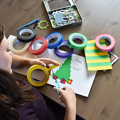 image for Yupplies Colored Masking Tape Variety Pack - Arts & Crafts Supplies, L