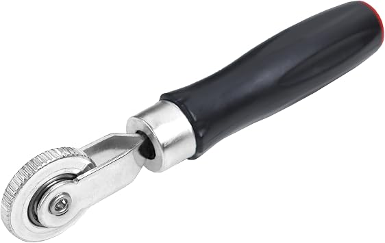Tyre Patch Roller, Tube Patch Auto Repair Stitcher Bearing Roller Tyre Repair Tool for Car Motorcycle Bike