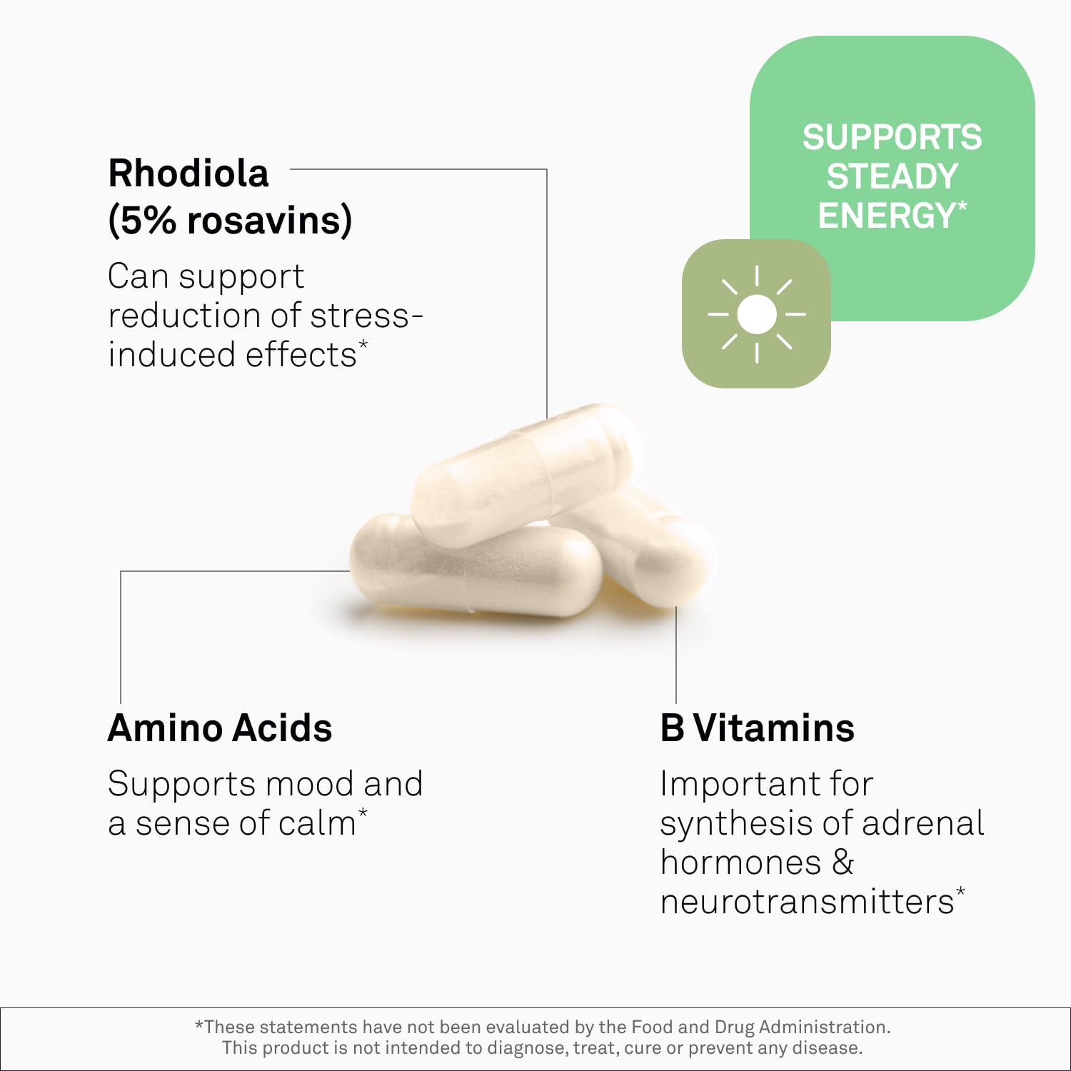 Neuroscience AdreCor Adrenal Support Supplement, 180 ct — Amazon image 4