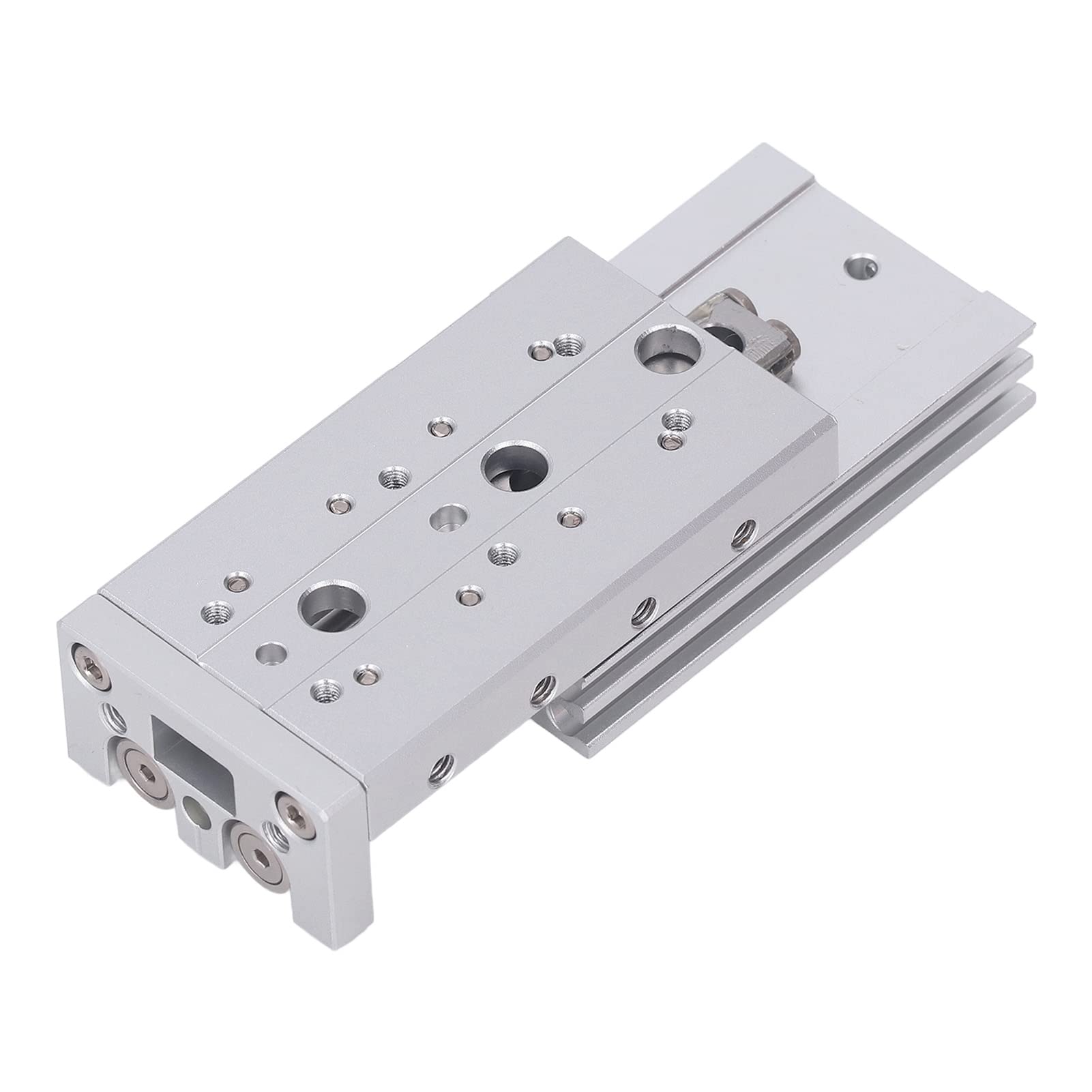 CILINDRO NEUMÁTICO DOBLE VÁSTAGO DOBLE ACCIÓN ALEACIÓN DE ALUMINIO ACERO INOXIDABLE M5X08 CILINDRO NEUMÁTICO DE AIRE PARA VARIAS APLICACIONES (HLQ8-40S)