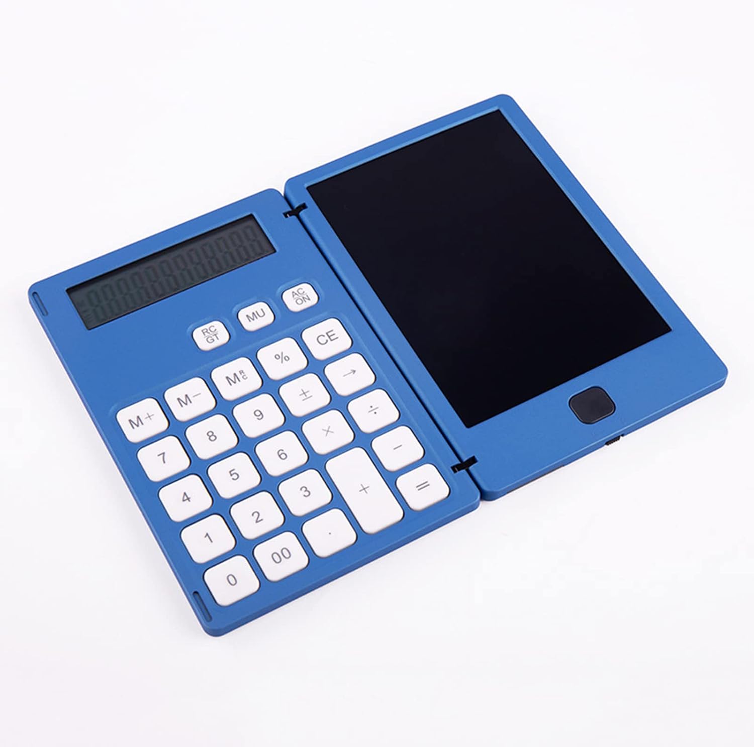 Handwriting Tablet Calculator 6.8 Inch Business Tablet Notepad Portable Small Commercial Fashion Computer Flexible LCD Large Screen Blue (Red) (Blue)