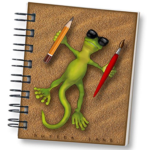 Sketchbook for Drawing and Mixed Media 4"x5", Kid Lizard - Pocket Size Blank Spiral Bound Artist Drawing Pad/Sketch Journal