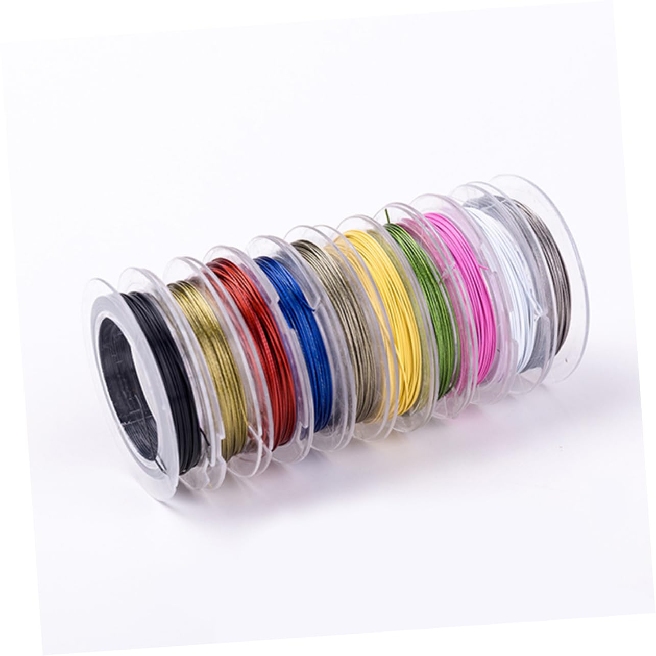 TEHAUX 30rotoli Filo Di Rame Per Creazione Gioielli Di Filo Artistico Flessibile Per Perline e Decorazioni Strumenti Per Fai Da Te e Artigianato Con Alta Duttibilità e Facilità Uso