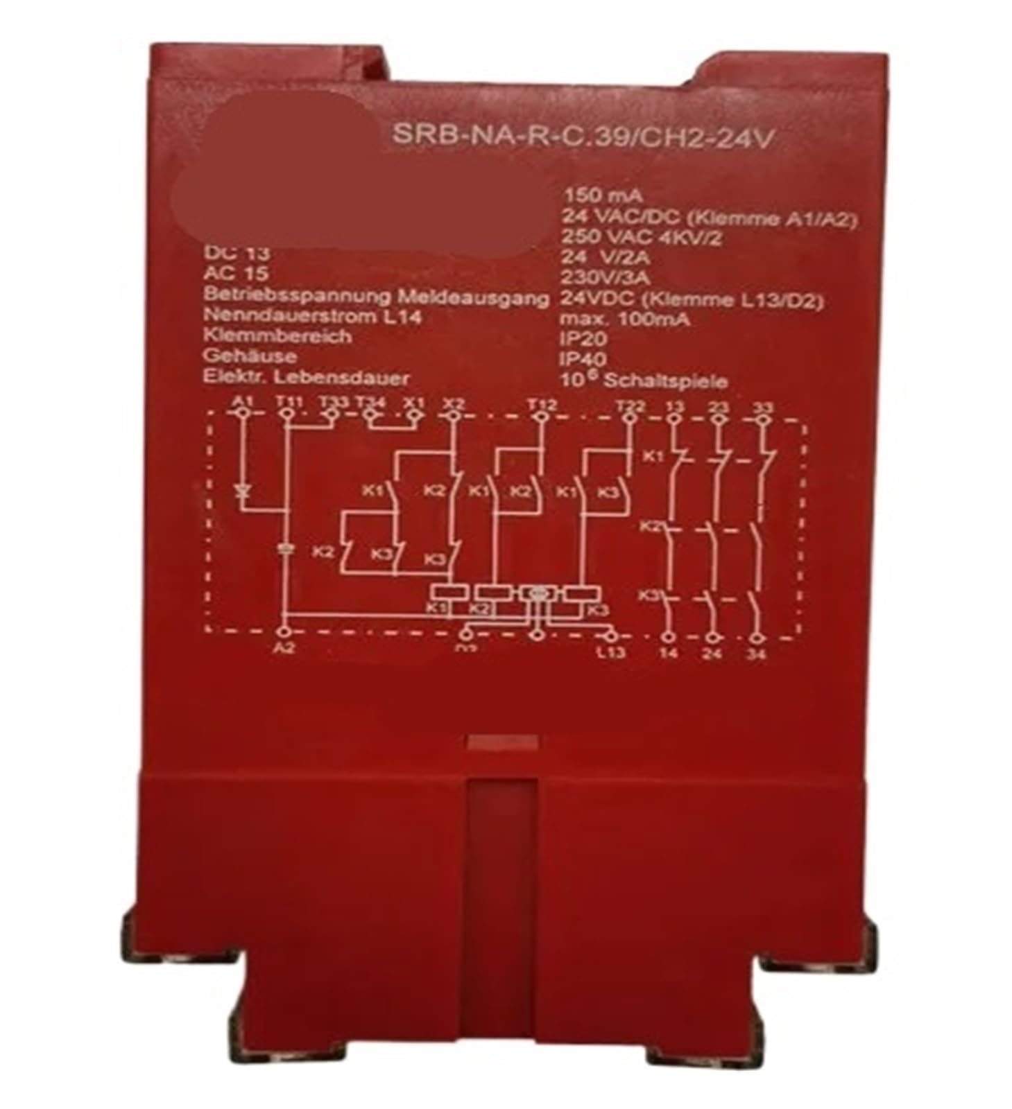 CJKXPZMH Relay SRB-NA-R-C.39/CH2-24V