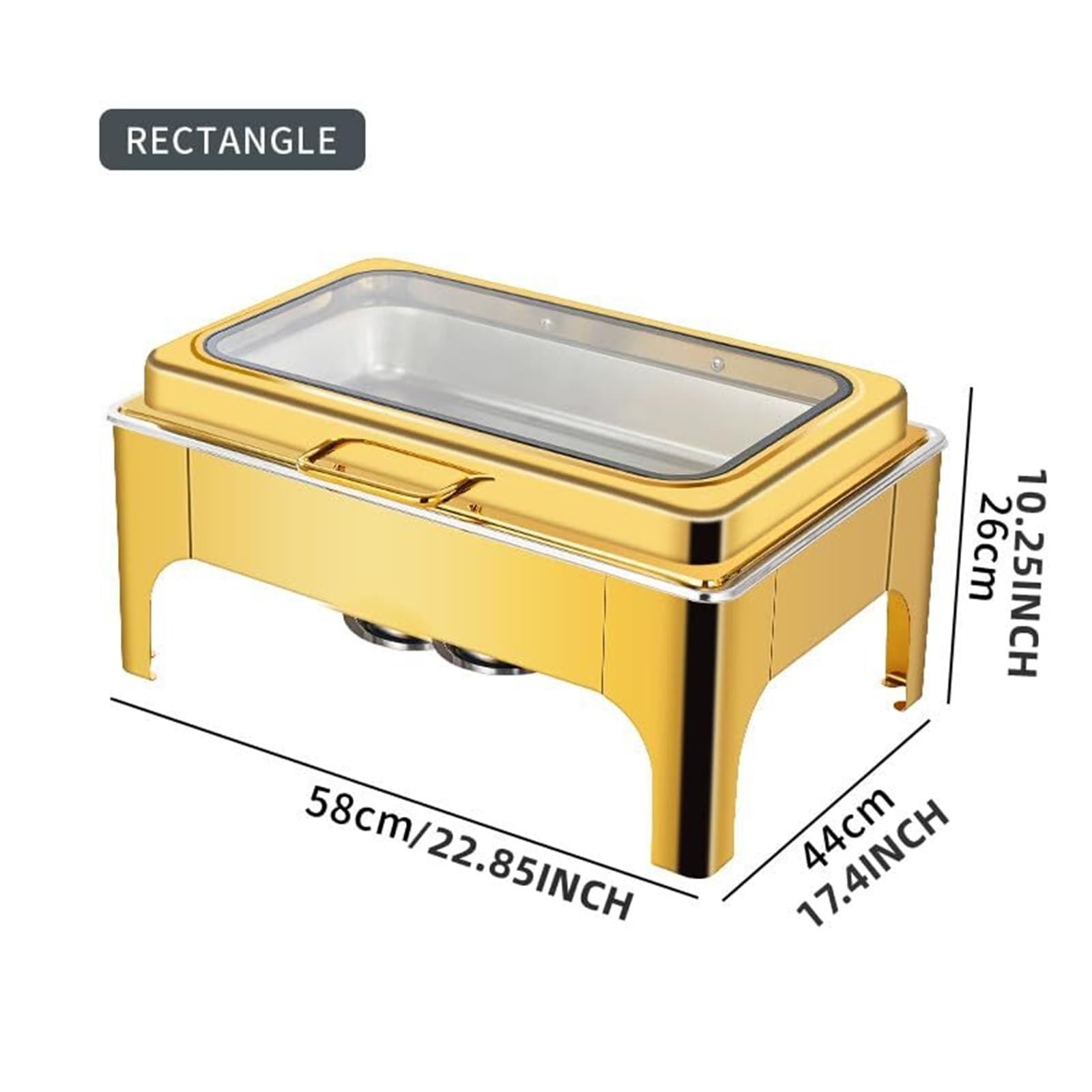 Buffet de Suministros de Catering de Acero Inoxidable Premium