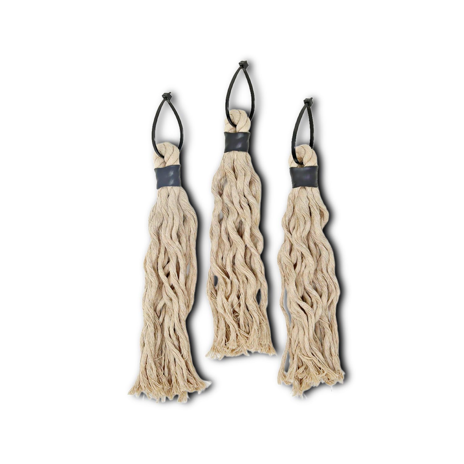HODAG HempScent Scrape Tassels 3 Pack | Create Effective Mock Scrapes | Enhance Natural Deer Scrapes | Deer Hunting Accessories | Deer Hunting Gear | Bow Hunting Accessories | Hemp Rope