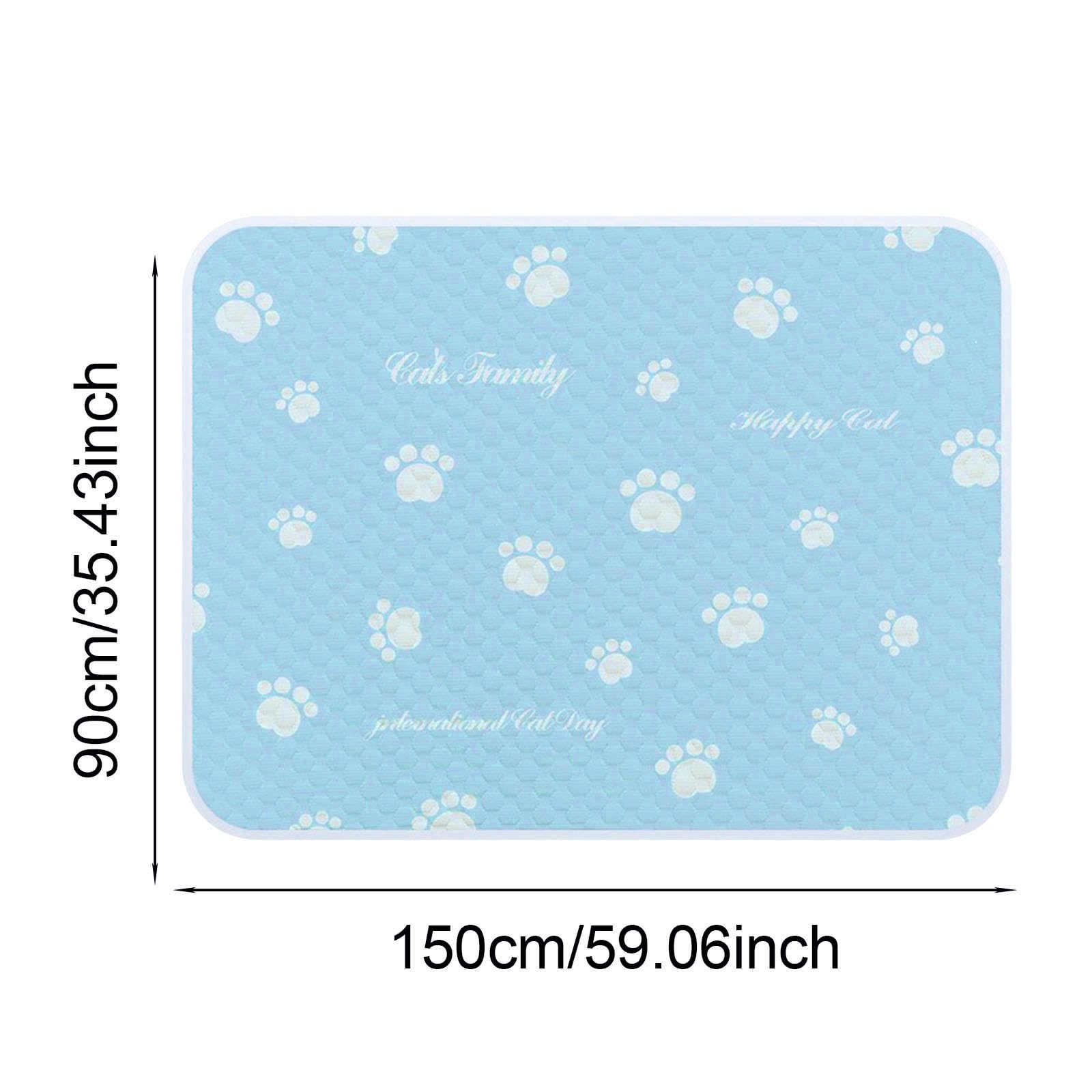 Générique Coussin Fraîcheur Léger pour Animaux De Compagnie, Tapis Rafraîchissant Doux Polyvalent Pratique pour Les Voyages, La Maison Et Le Garage