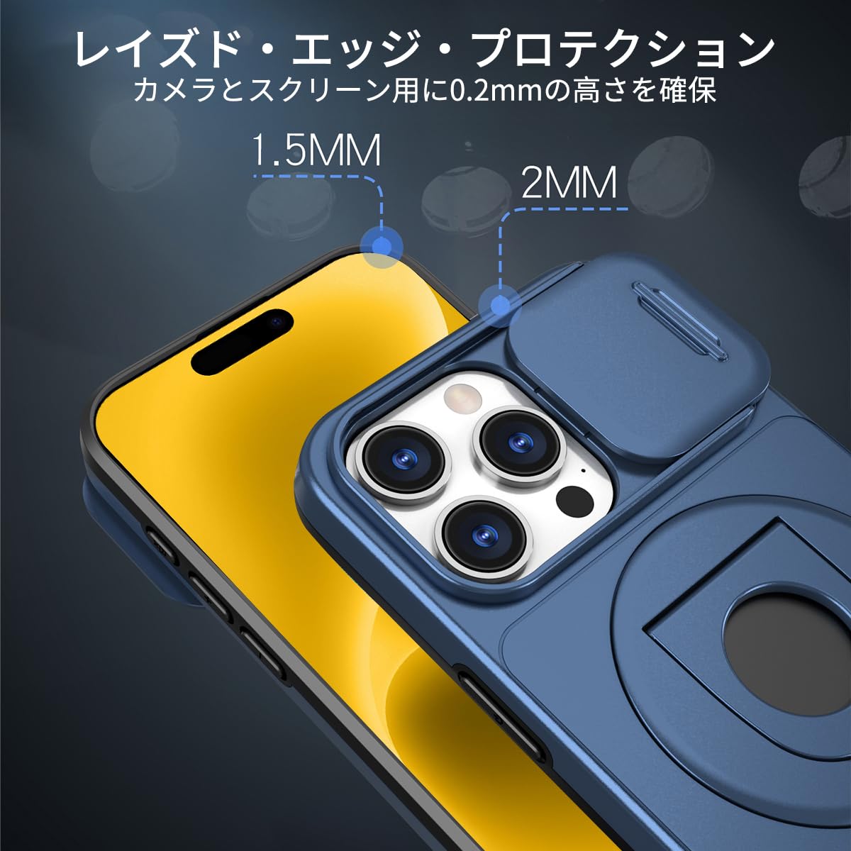 Amazon.co.jp: JSCOMYAP iPhone 16 Pro 用ケース MagSafe対応