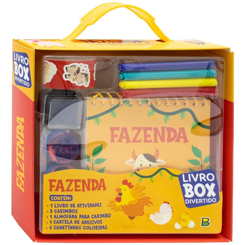 Livro-BOX divertido! Fazenda | Amazon.com.br