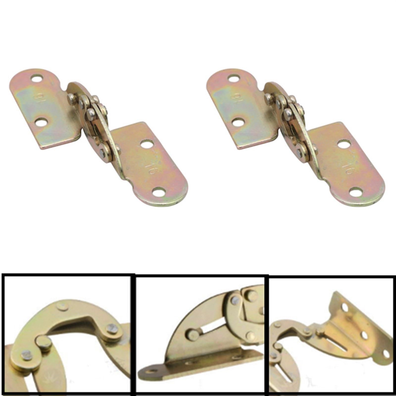 Cerniera ASE In Acciaio Verniciata Nera Per Casse Diverse Misure - Foto 12