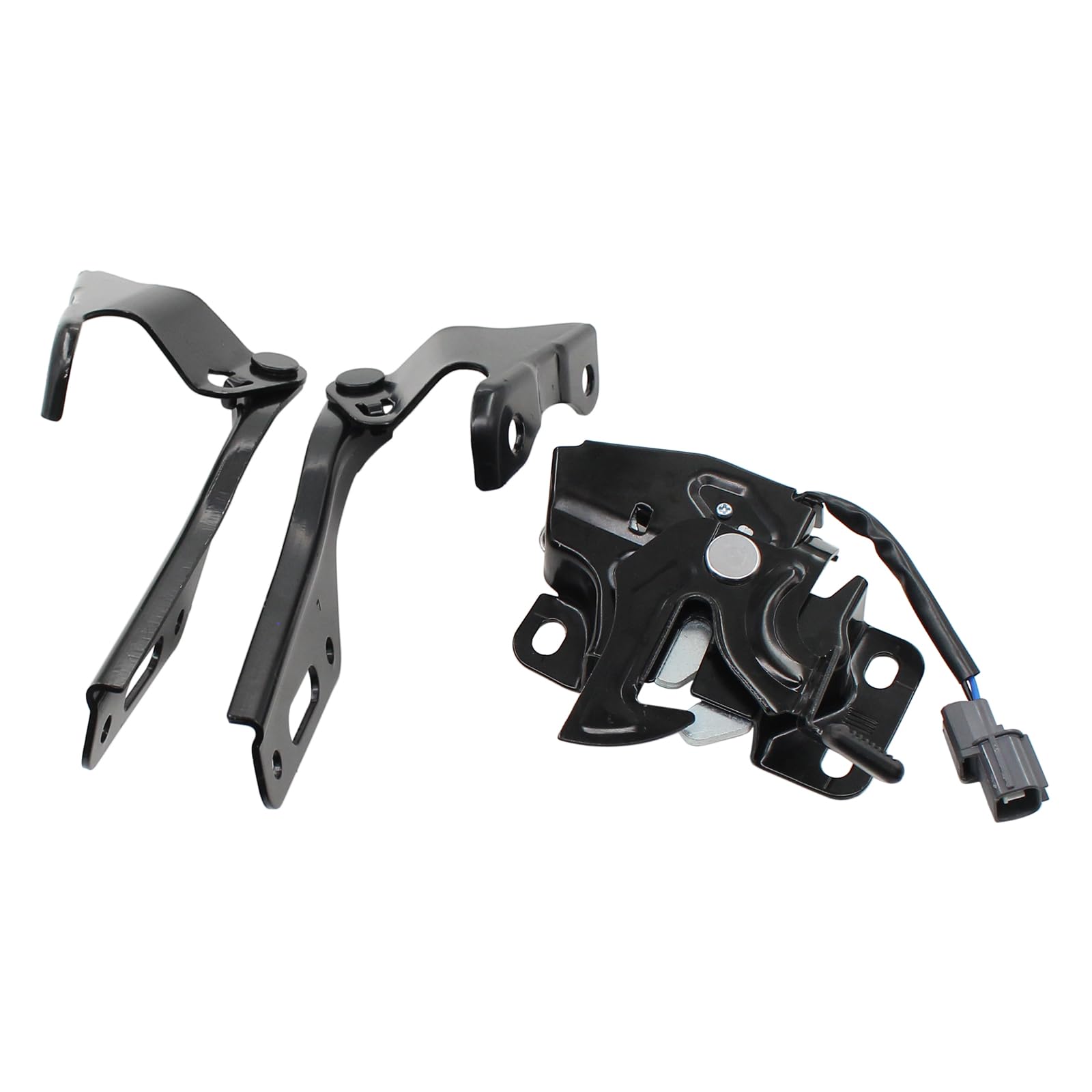 Roneeson Engine Hood Latch Lock and Left Right Side Hood Hinges for Honda Accord 2003-2007