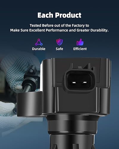 Vista 308 de ECCPP Bobinas de encendido portátiles de repuesto para automóvil compatibles con Infiniti I30/para Nissan Maxima 3.0L V6 2000-2001 Reemplazo