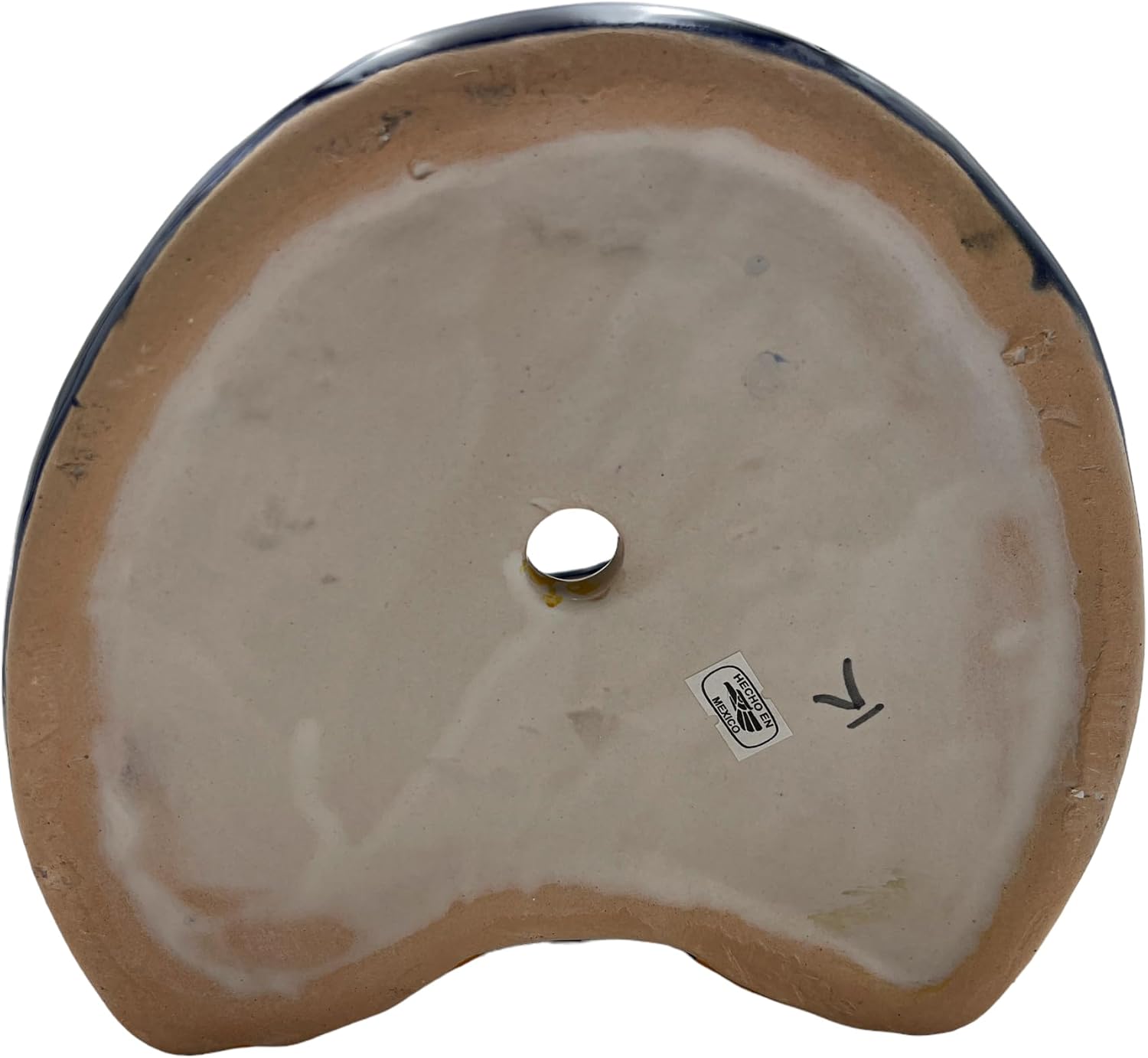 Talavera Frog Planter Mexican Pottery Folk Art Multicolor Animal Pot Vase Indoor Hand Painted Outdoor Handmade Home Decor 10.5" (Multi 3)