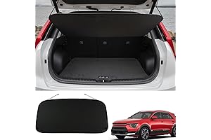 Marretoo for Kia Niro Cargo Cover 2023 2024 Perfect Option of Trunk Rear Cargo Cover
