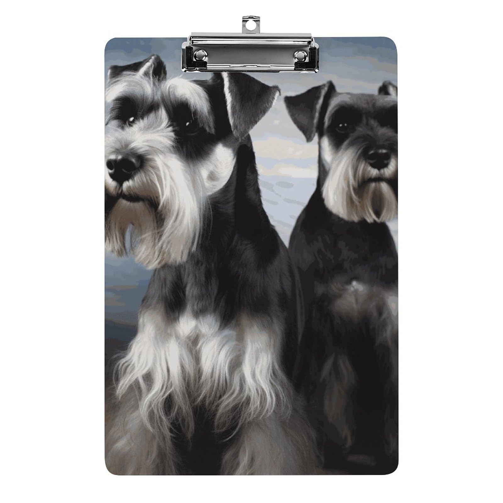 Porte-document imprimé schnauzer idéal pour bureau et enseignants - 8