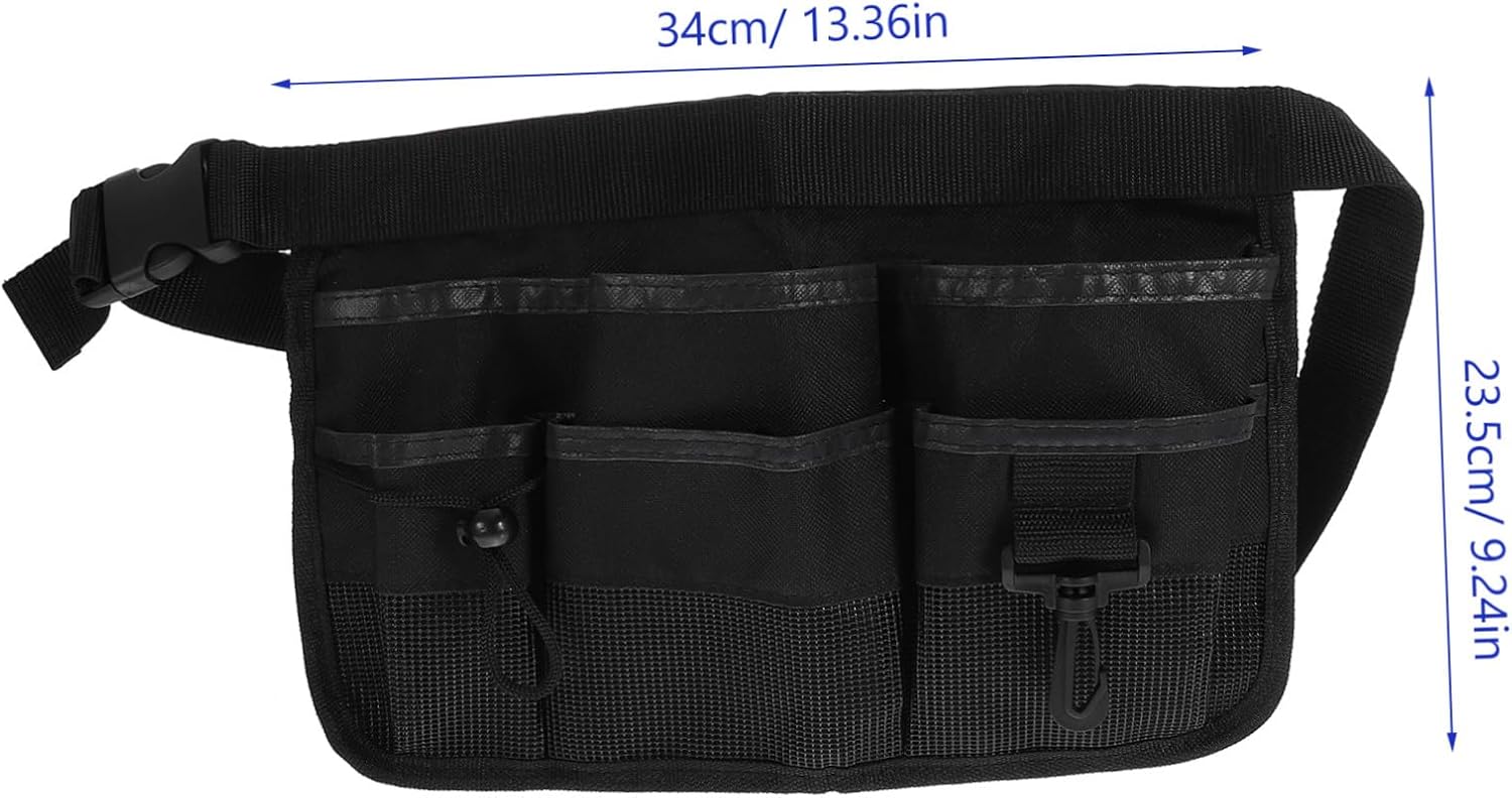 Utility Belt Tool Pouch Reflective Stripe Garden Tool Storage Bag Fanny Pack for Men Women image 5