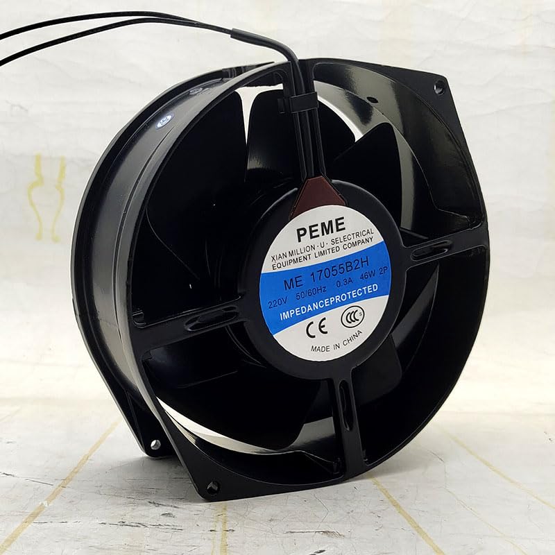 ME 17055B2H 17055 220V 0.30A 46W 17cm Cabinet axial fan