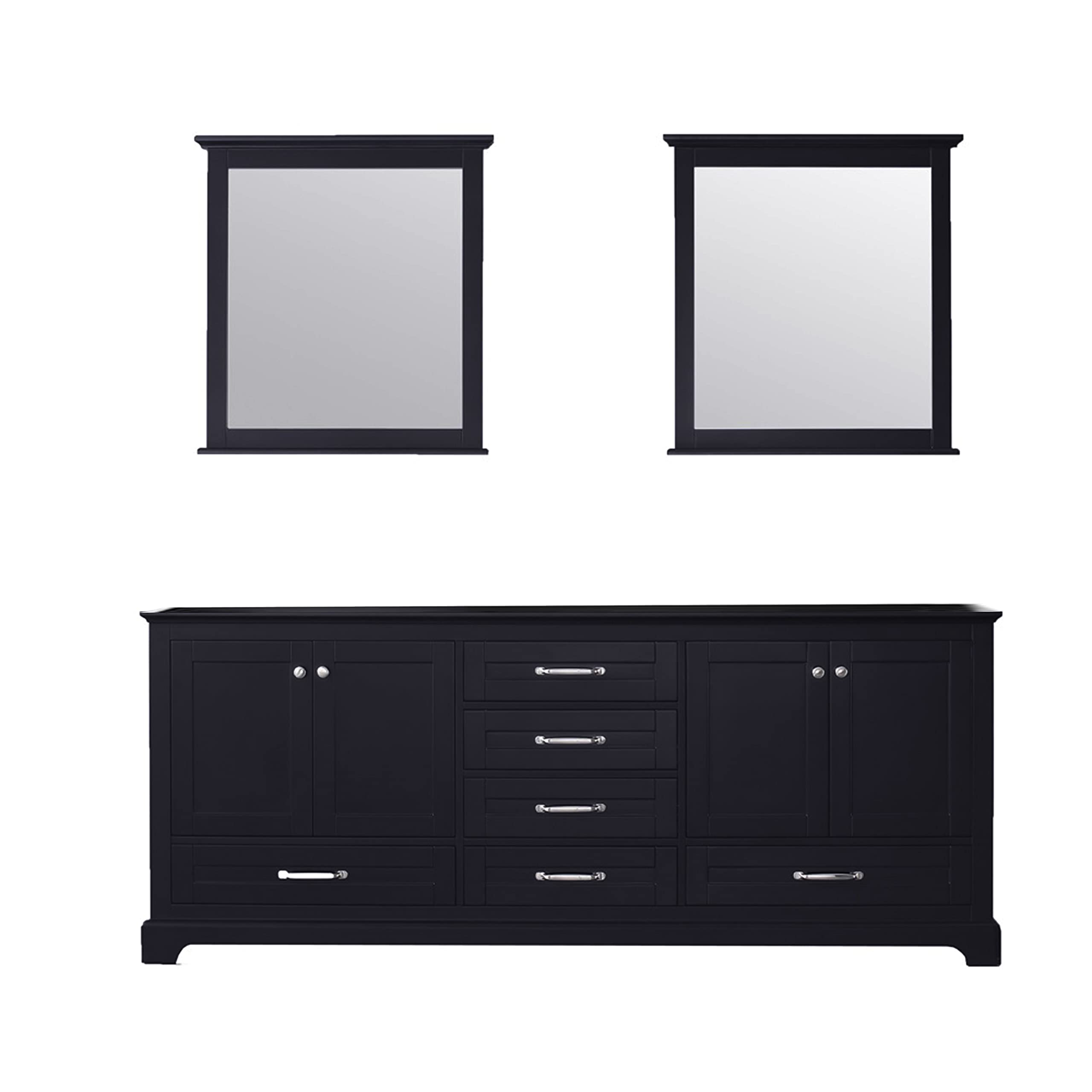 Amazoncom Lexora Dukes 80 Espresso Freestanding Double Bathroom Vanity