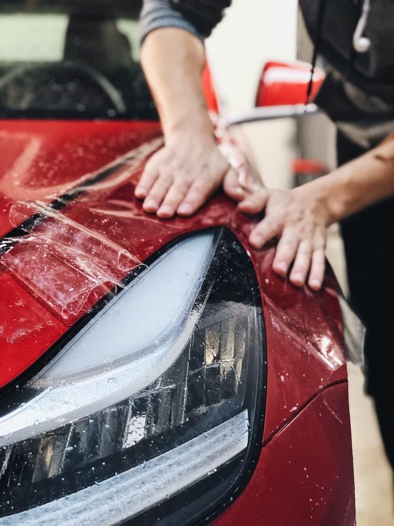 Pre-Cut Front Bumper Paint Protection Clear Film PPF for Ford F-150 Raptor with sensors (2021 2022 2023)