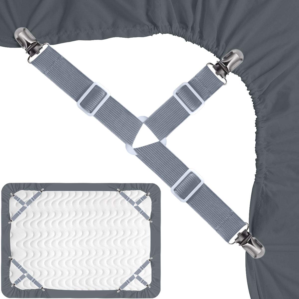 Bed Sheet Holders Straps Fasteners