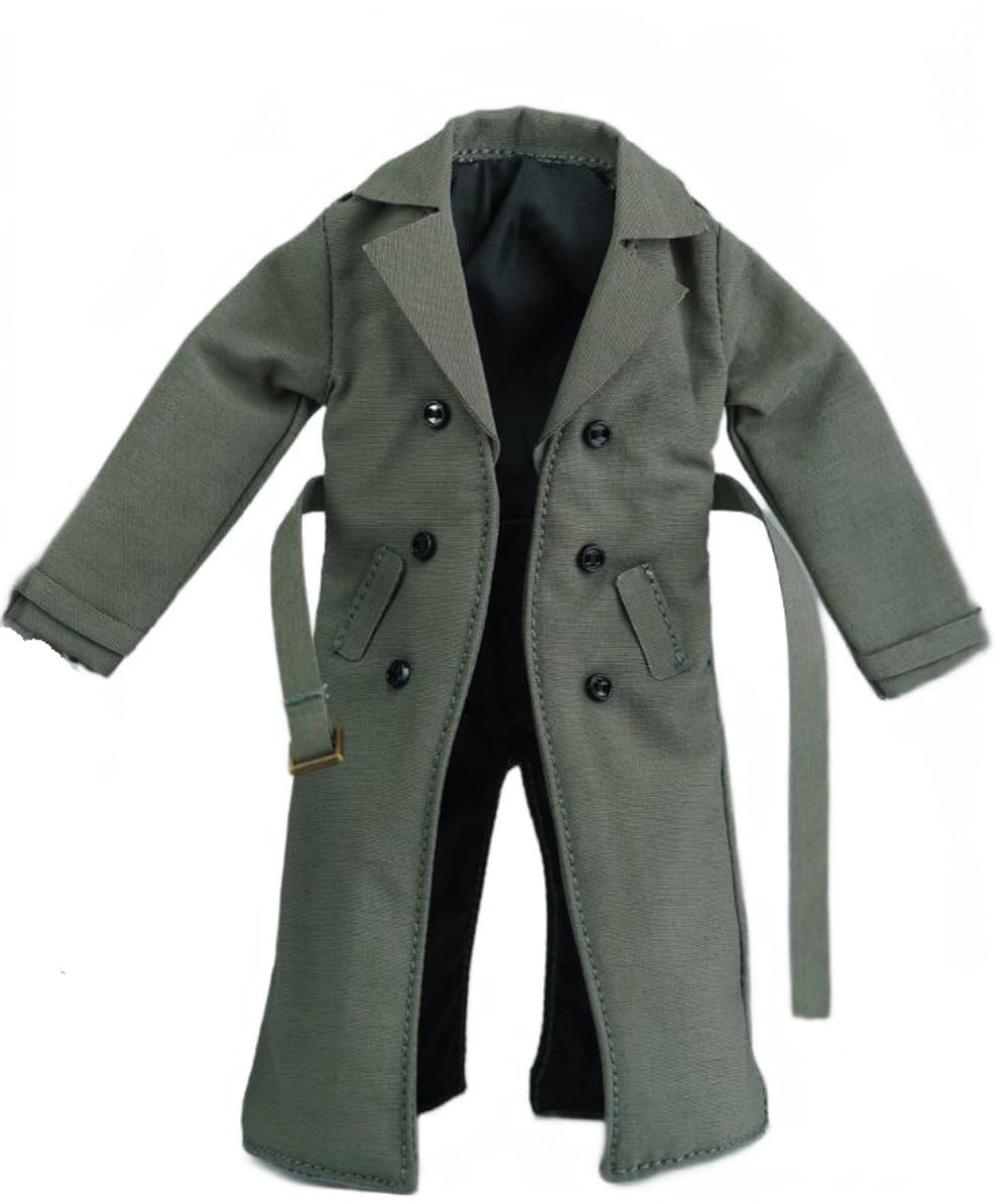 Vêtement Souple 1/12 Évitant les Plis pour Action Figure Gris - 3