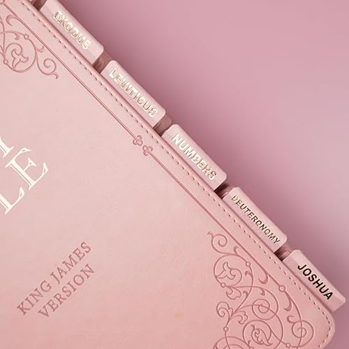 Miniatura 7 de UPAFEXXI-Leather Bible Tabs, Bible Tabs for Women and Men(Gold Foil Lettering) Large Print Stickers, Easy to Read and Apply, 80 Chapters Labels for