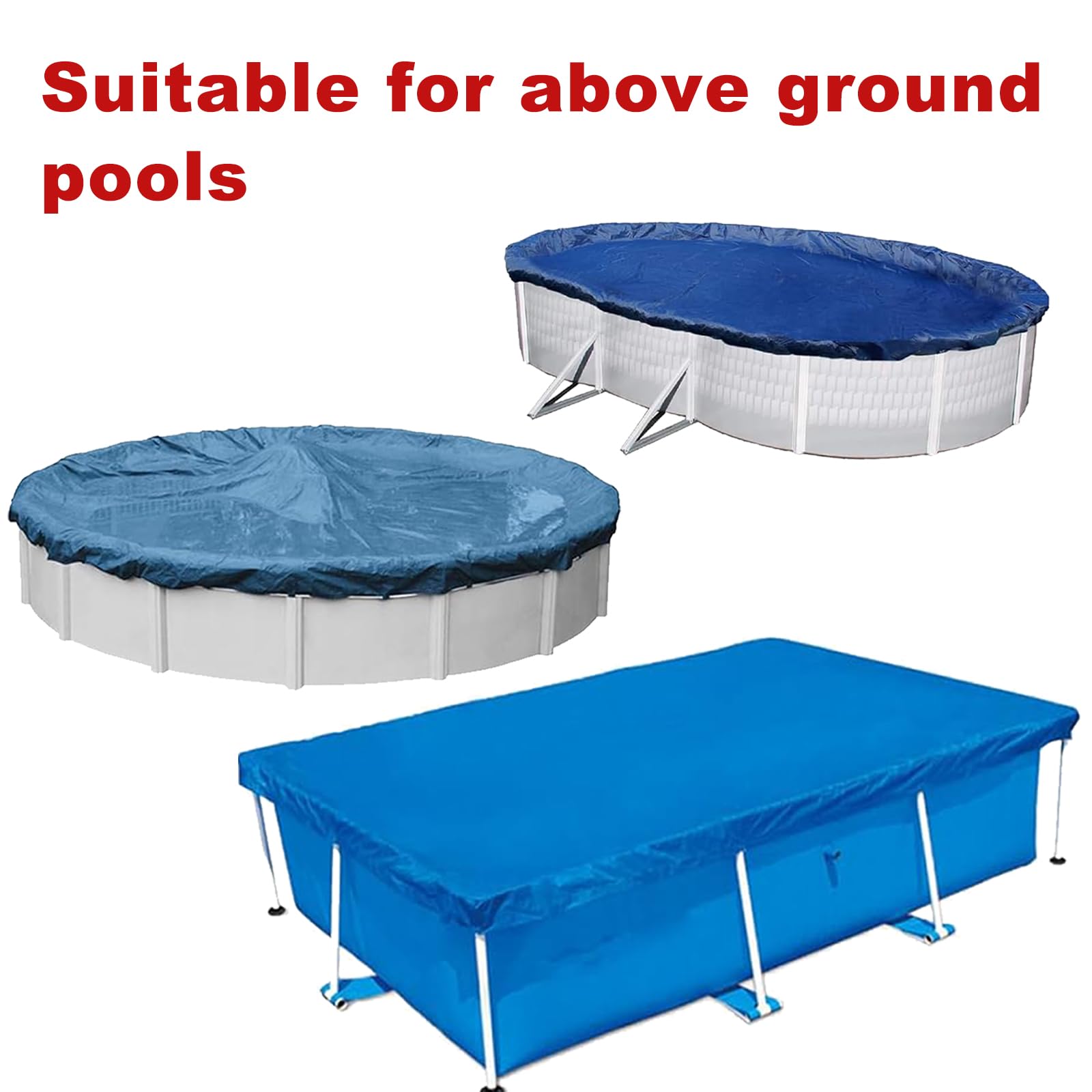 Poolabdeckungskabel 30 M Mit Seilwinde – Für Oberirdische Pools, Winterfest