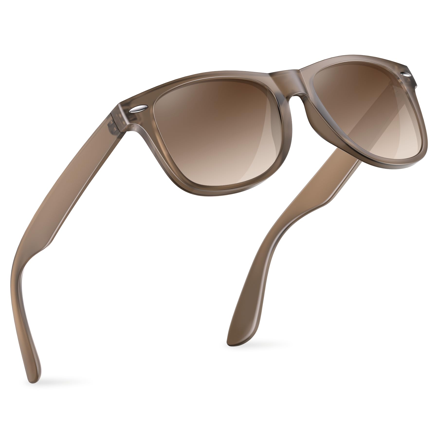 Glapeame Polarisiert-Sonnenbrille-Herren-Damen-Sonnenbrillen-Sunglasses-Men-Woman-Sonnenbrille Schwarz-UV400-Unisex-Retro-Vintage-Klassische-Polarisierte-Brille-Sportbrille-für Fahren-Camping