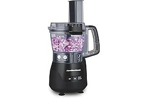 Hamilton Beach Stack N Snap 4-Cup Mini Food Processor, Black 70510