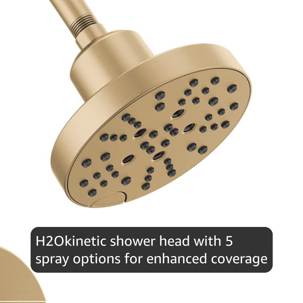 Delta Nicoli 14 Series H2Okinetic Bathtub and Shower Faucet Set