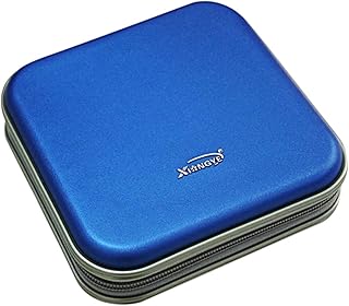 Gadpiparty Bolsa De Armazenamento De 40 Cds Carteira Recipiente Bolsa De Armazenamento Estojo De Armazenamento De CD De Carro Protetor De CD Estojo De CD Portátil Protetor De Pasta De Carro