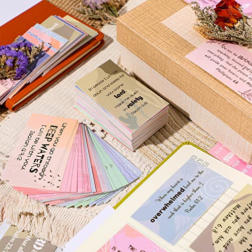 Maitys 240 Pcs Bible Verse Cards Prayer Cards For Women With Assorted Bible Verses Mini Scripture Cards Inspirational Quote Cards Christian Gifts Encouragement Cards For Students Friends (Bohemia) #TOP1