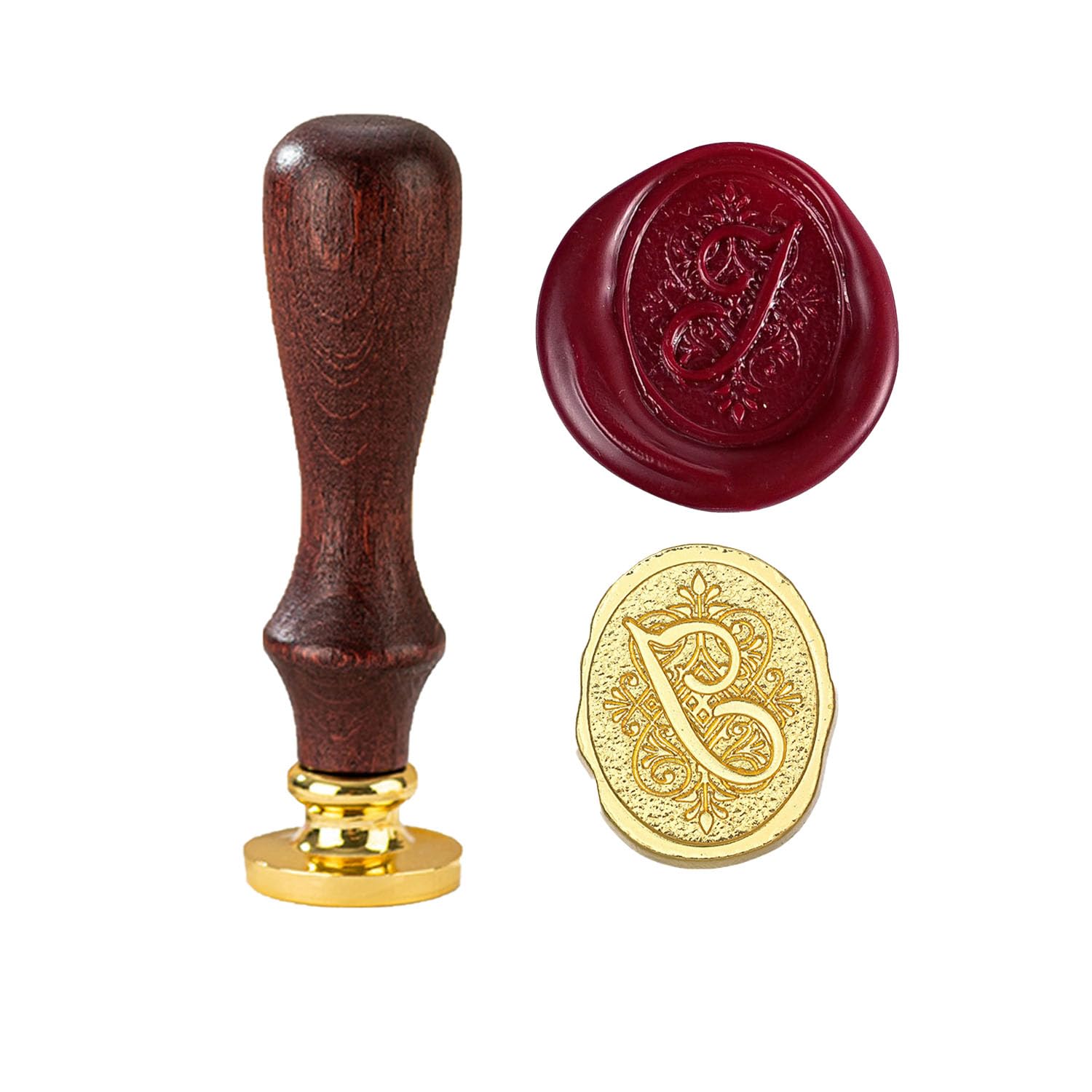 TBXqian Initial Letter Sealing Wax Stamp