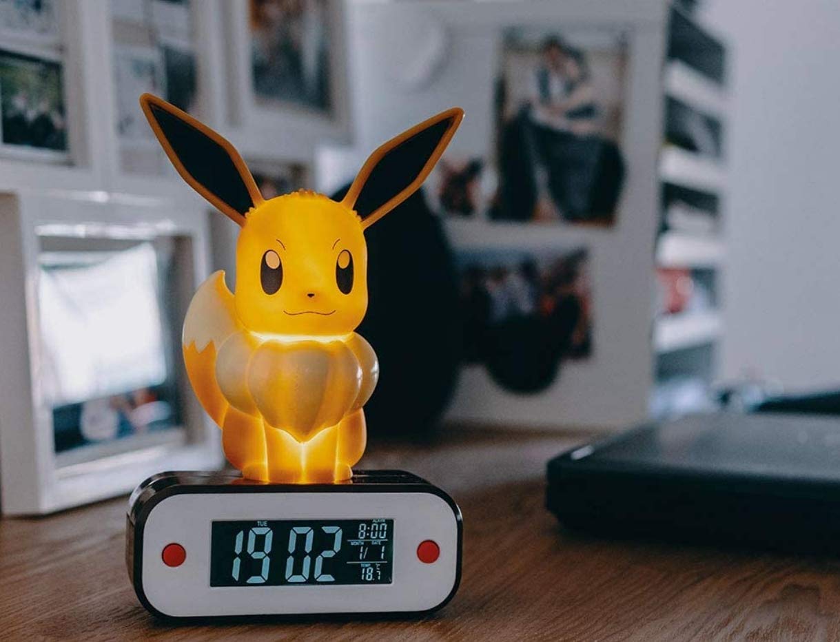ポケモン イーブイ 電池式 めざまし時計 目覚まし時計 子供 キッズ