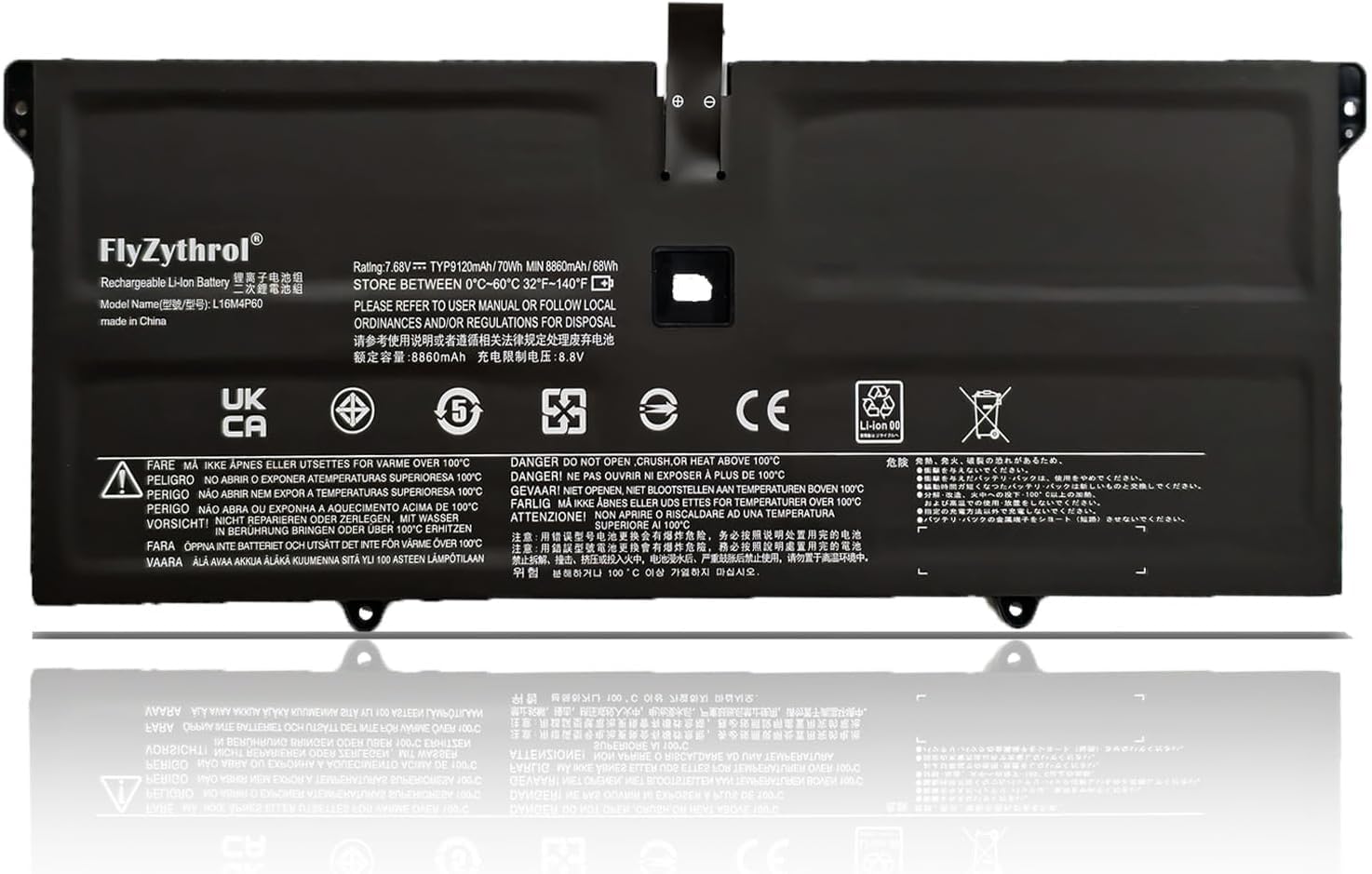 L16M4P60 Batteria compatibile con Lenovo Ideapad Flex Pro-13IKB
