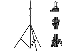 SMALLRIG Photography Light Stand 110&quot;/9.2ft/280cm Impact Air-Cushioned Aluminum Photo Video Tripod Stand