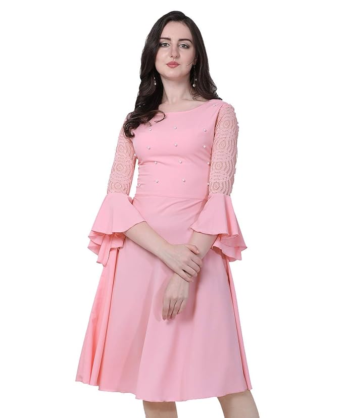 Butterfly sleeve midi dress Clearance