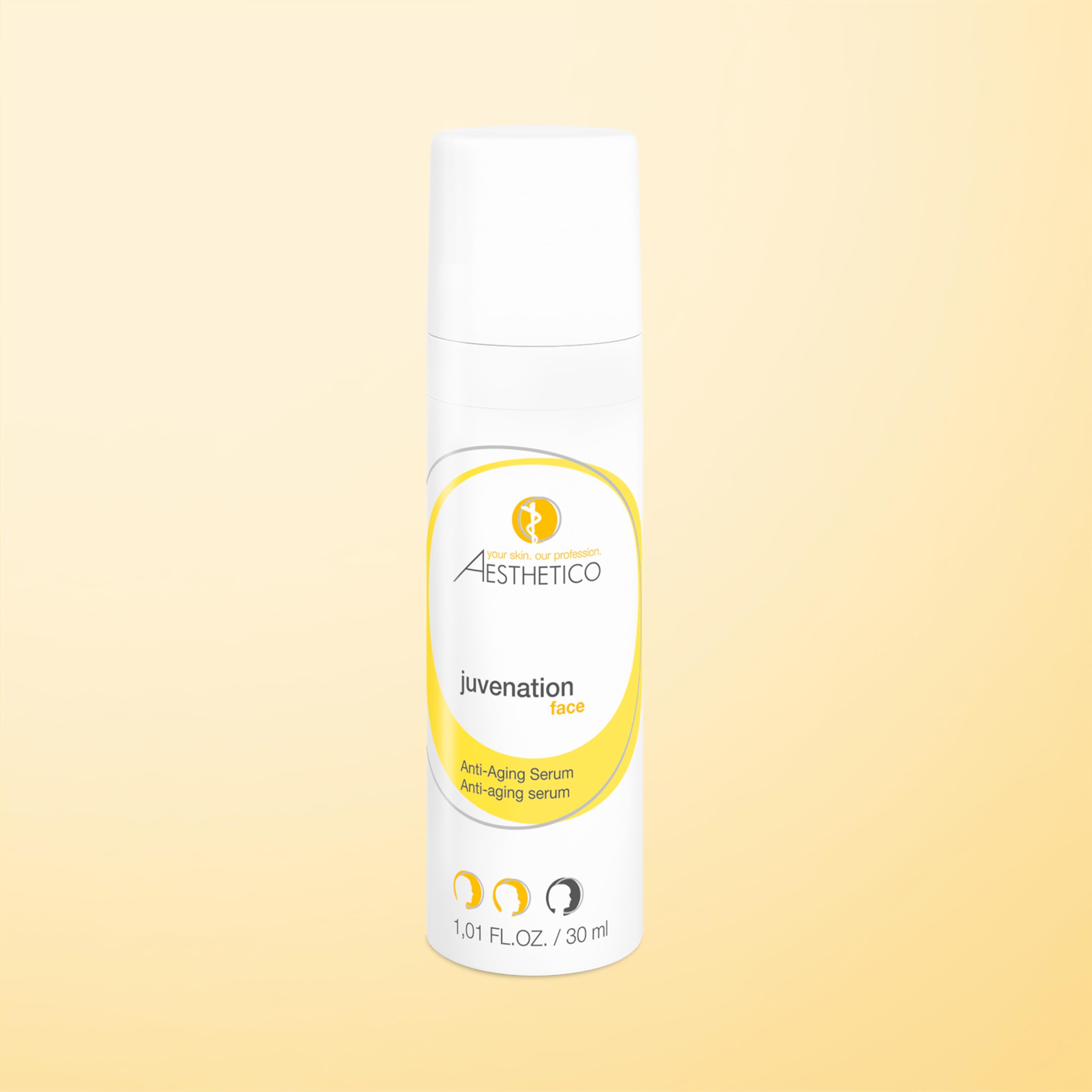 AESTHETICO juvenation, 30 ml - Anti-Aging-Serum mit Hyaluron und fältenglättendem Effekt, regeneriert und verjüngt die Haut, intensiv feuchtigkeitsspendend