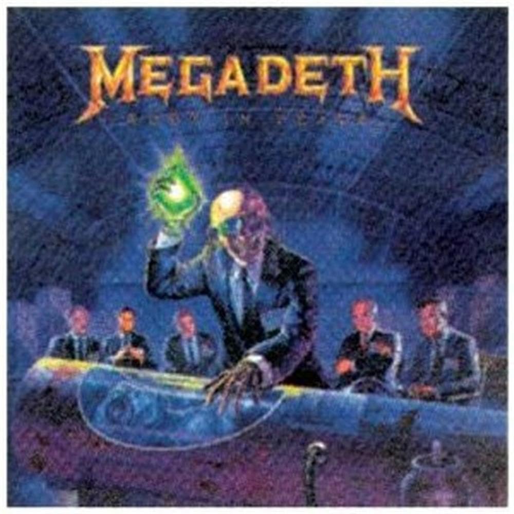 Eyesore Merch Megadeth 'Rust In Peace' (Remixed & Remastered) Cd Jewel Case