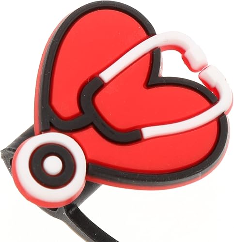 Miniatura 5 de Tapones de paja de silicona, 4 unidades, con temática de médico, reutilizables, para enfermeras, regalos divertidos para enfermeras, médicos,