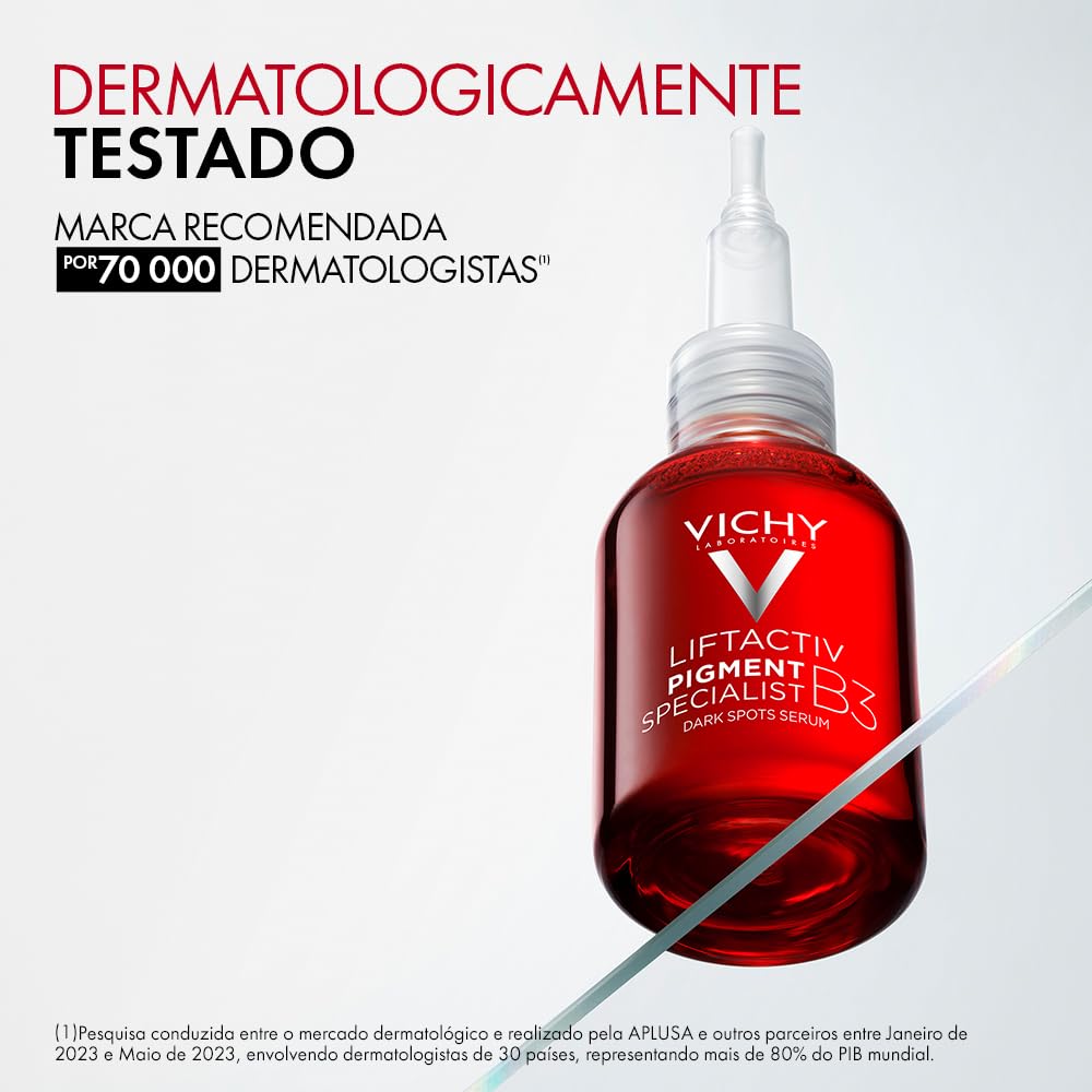 Vichy Liftactiv Pigment Specialist, Sérum Antimanchas, Clareador Facial, Reduz Melasma e Manchas Solares, Uniformiza o Tom Com Tecnologia Melasyl, Niacinamida B3 e Ácido… em promoção! Veja a oferta e mais achadinhos de Tratamentos 8 Hoje é o melhor dia para comprar Vichy Liftactiv Pigment Specialist, Sérum Antimanchas, Clareador Facial, Reduz Melasma e Manchas Solares, Uniformiza o Tom Com Tecnologia Melasyl, Niacinamida B3 e Ácido… com aquele preço maroto! Promoção! Aproveite a oferta! 8