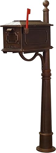 Miniatura 3 de Kingston Curbside Buzón con buzón Ashland Color cobre