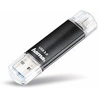 Hama Chiavetta USB da 128 GB con USB 3.0 e microUSB (chiavetta USB 2 in 1)