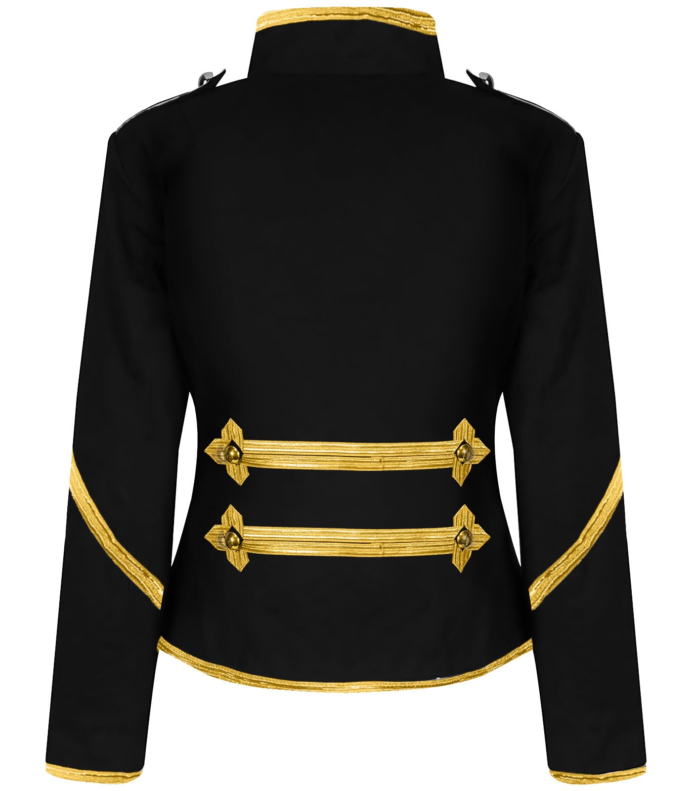 Pamposh Steampunk Hussar Napoleon Military Drummer Parade Jacke